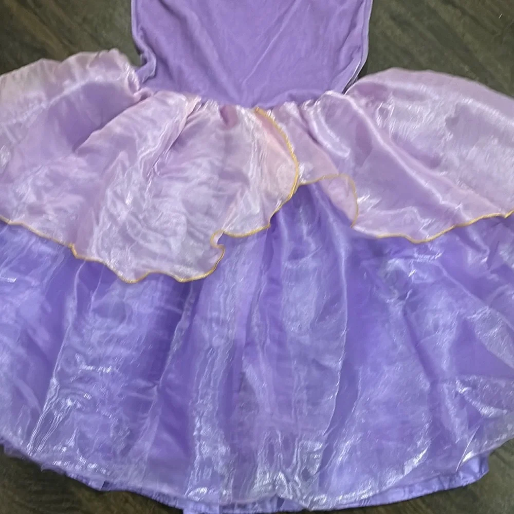 Purple Princess Kids Costume by Kid Kraft (size Large) - Picture 10 of 12